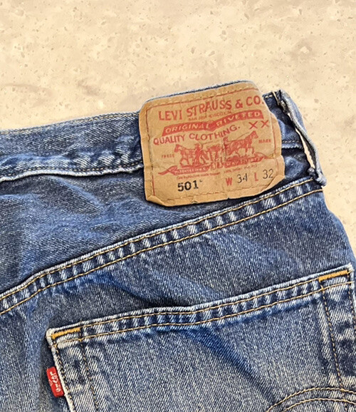 levis 501 34 x 32